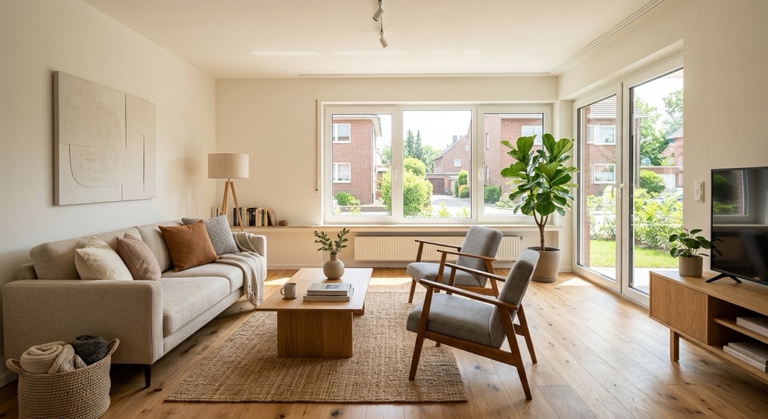 Kunststofffenster-Austausch in einer Wohnung in Gelsenkirchen